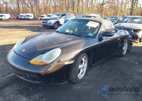 2000 Porsche Boxster from USA, damaged, VIN WP0CA2981YU627941
